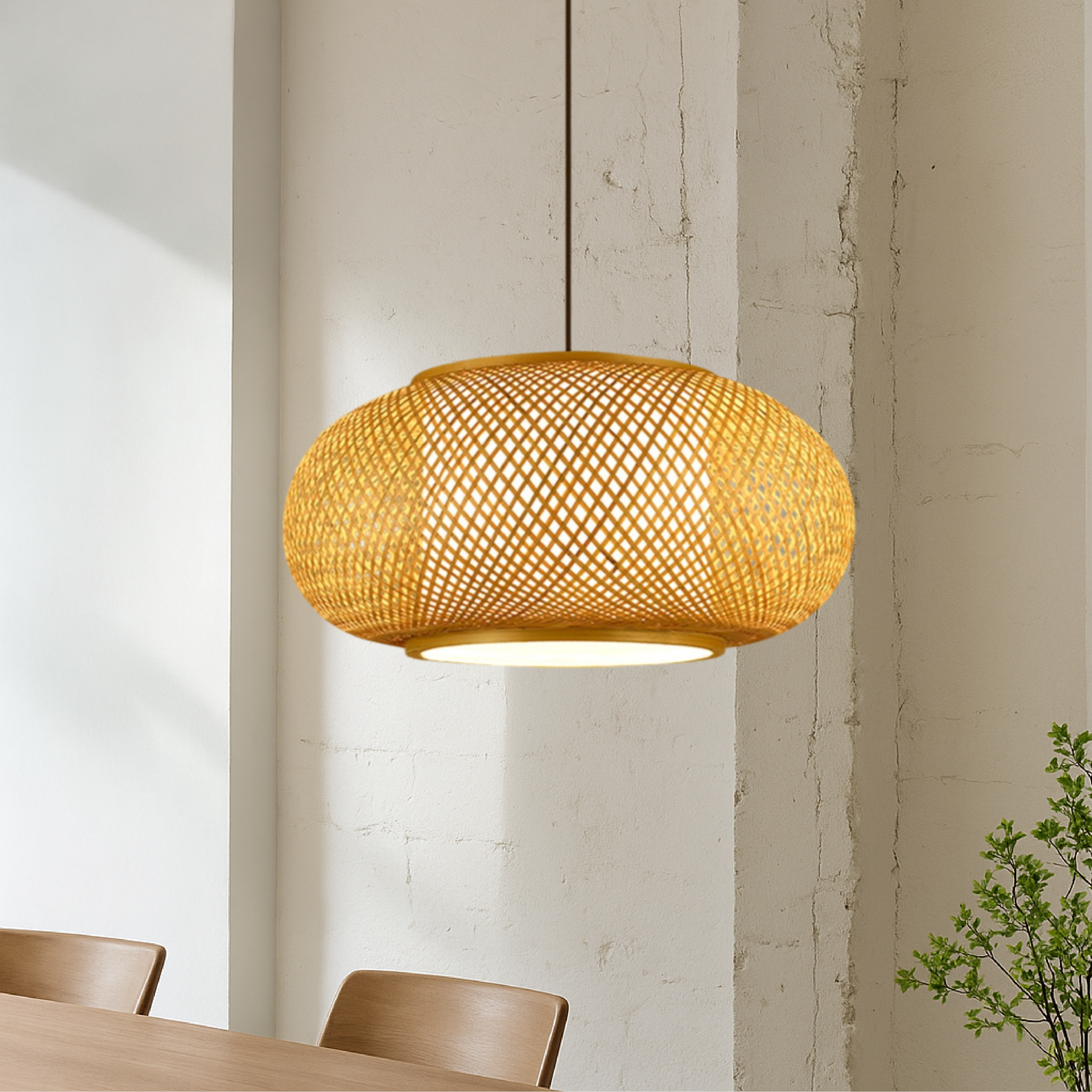 Maliben | Bamboo Pendant Lamp With Natural Design
