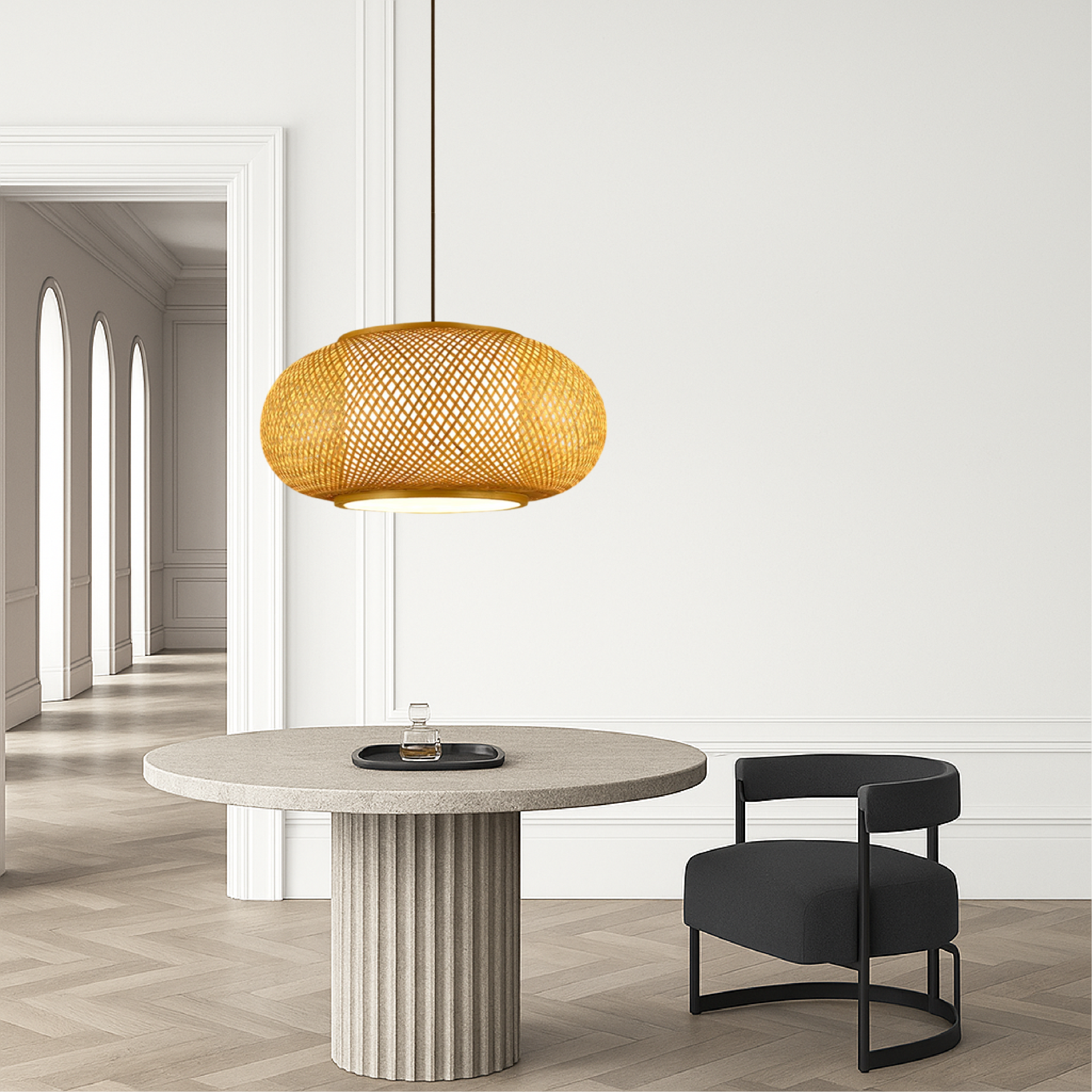Maliben | Bamboo Pendant Lamp With Natural Design