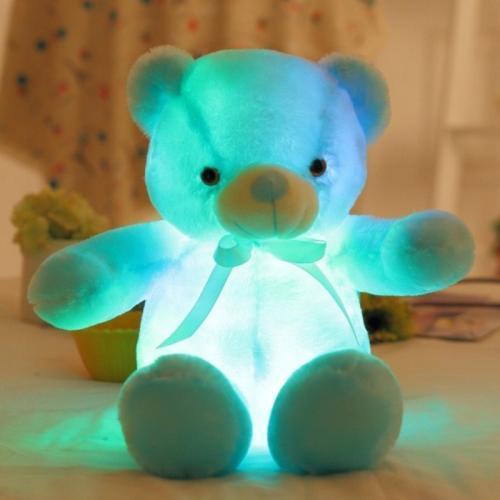 Maliben | Glowteddy | Lights Up The Night - Led Teddy Bear Plush For Kids