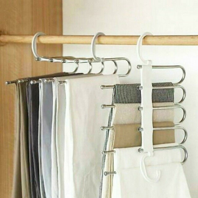 Maliben | Rackhanger - 5 In 1 - Multifunctional - Space-Saving - Practical - Stylish Design