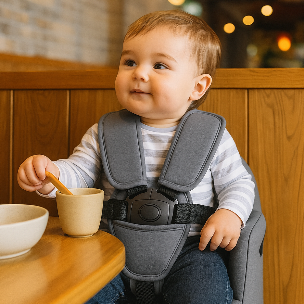 Maliben | Baby Car Seat Cushion Pad Soft Breathable Safety Support Harness