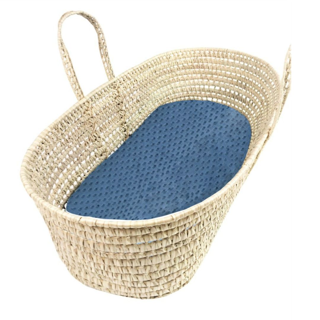 Maliben | Moses Basket Mattress Cover – Soft & Non-Slip Cover For Baby Basket Mattress