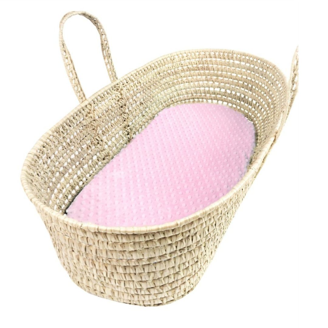 Maliben | Moses Basket Mattress Cover – Soft & Non-Slip Cover For Baby Basket Mattress