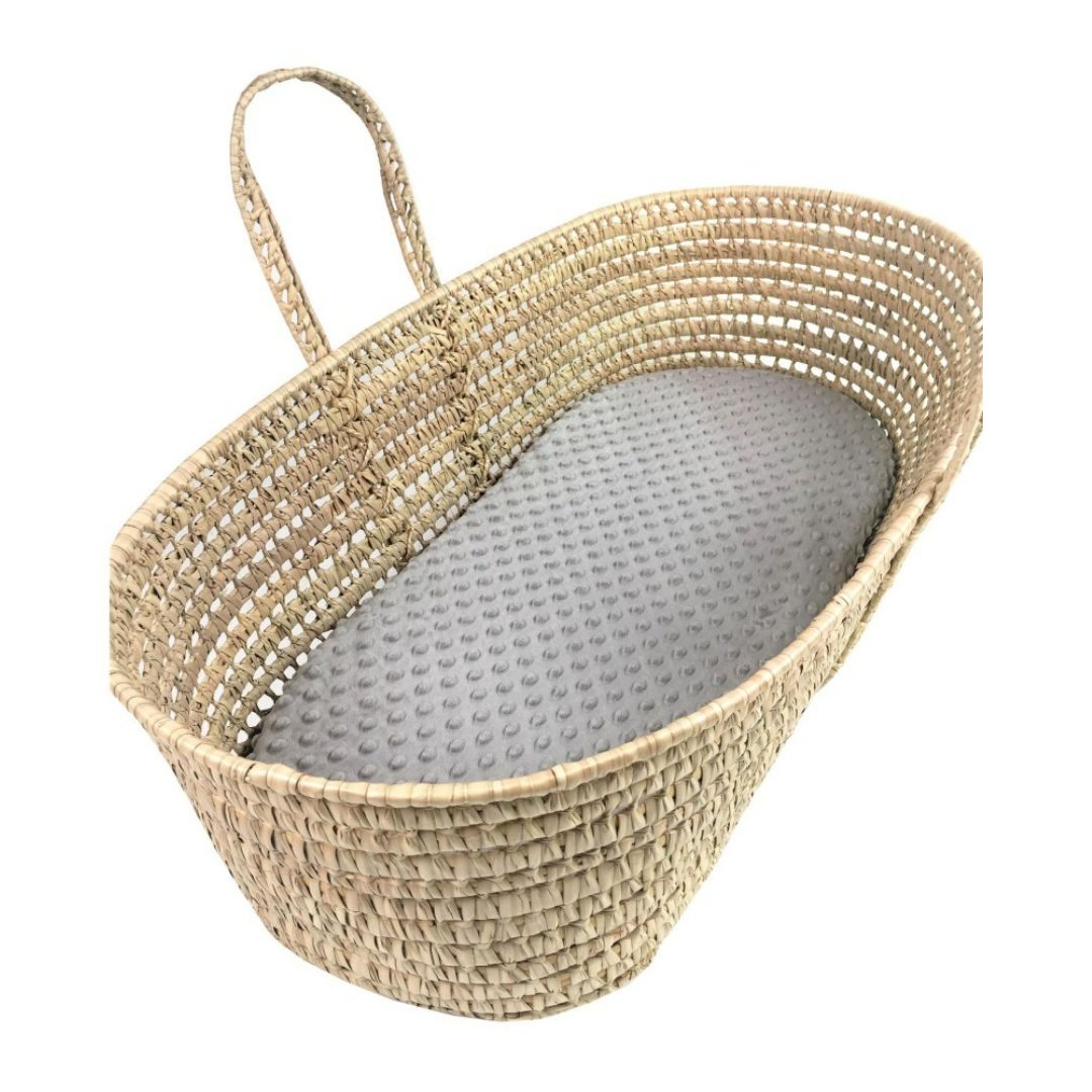 Maliben | Moses Basket Mattress Cover – Soft & Non-Slip Cover For Baby Basket Mattress