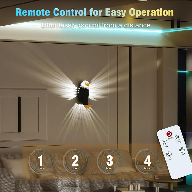 Maliben | Bald Eagle Wall Light