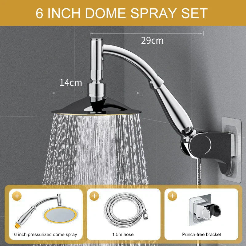 Maliben | Rain Spa Deluxe | Water-saving rain showerhead
