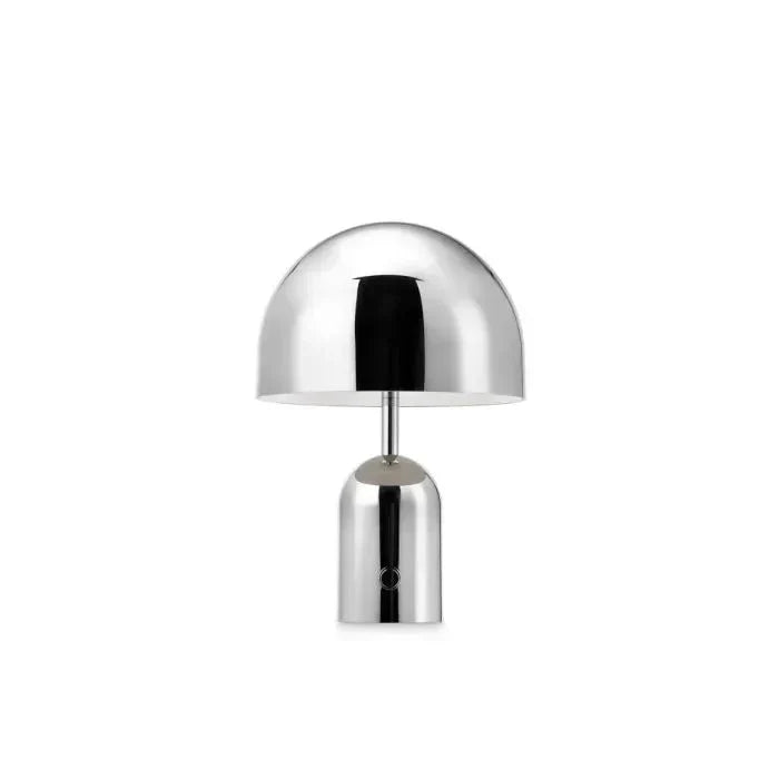Maliben | Portable Table Lamp With Chrome Finish - Chromeglow