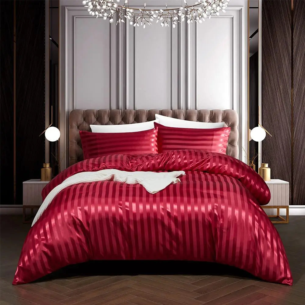 Maliben | Noirluxe Set - Luxury Satin Duvet Cover For The Bedroom
