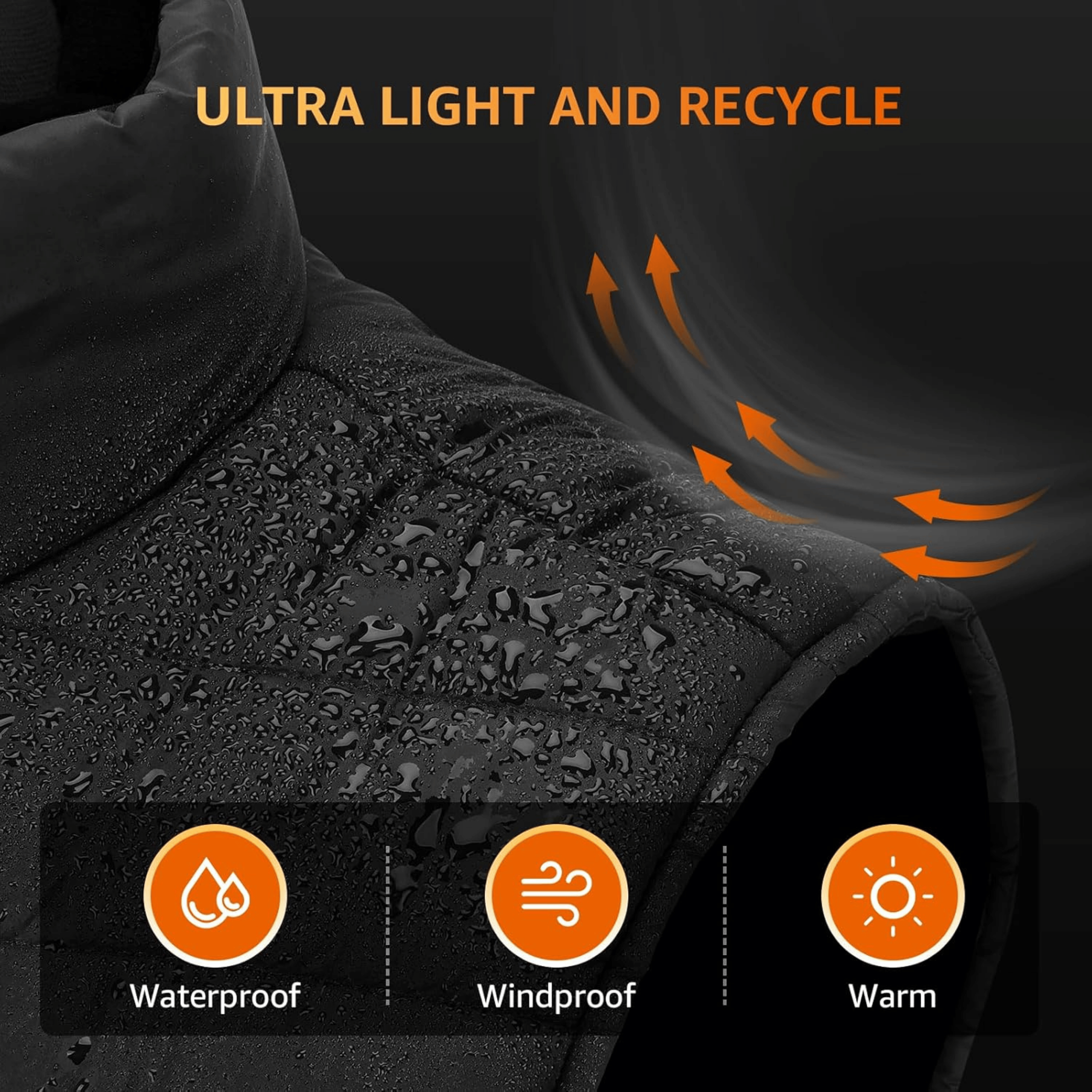 Maliben | Heated Gilet – Lightweight Body Warmer Heated Jacket For Ultimate Comfort