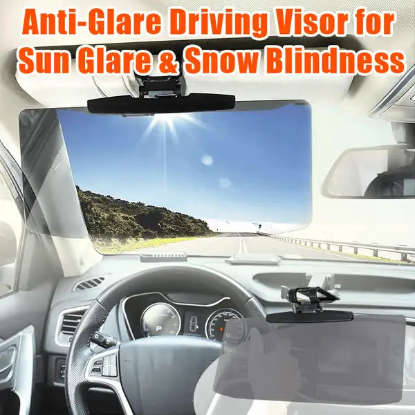 Maliben | Glare-Free Driving Visor – Against Sunlight & Winter Glare
