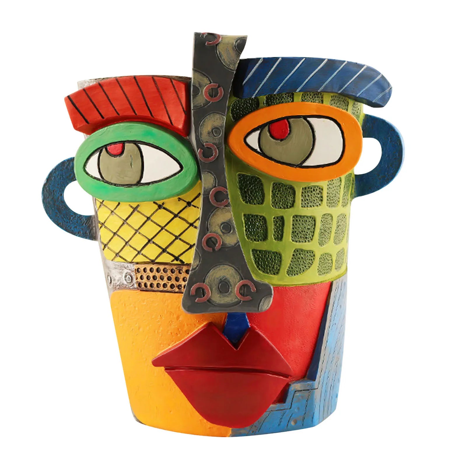 Maliben | Stylish Abstract Art Flower Pot Ornaments - Retrovisage