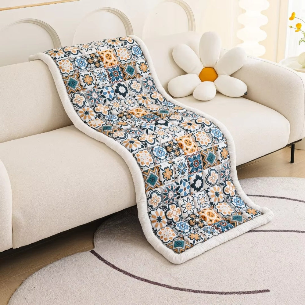 Maliben | Bohemian Printed Quilted Sofa Cover