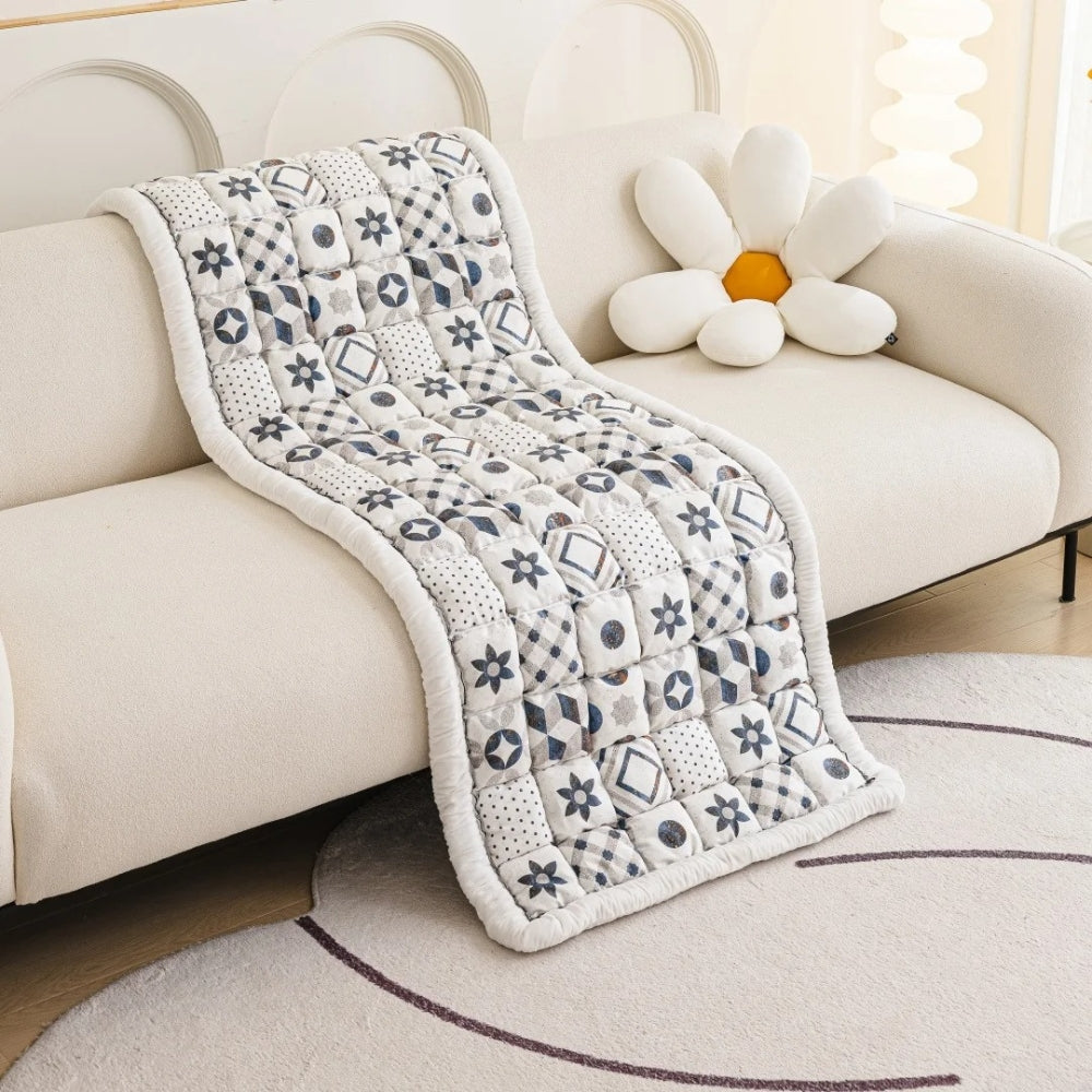Maliben | Bohemian Printed Quilted Sofa Cover