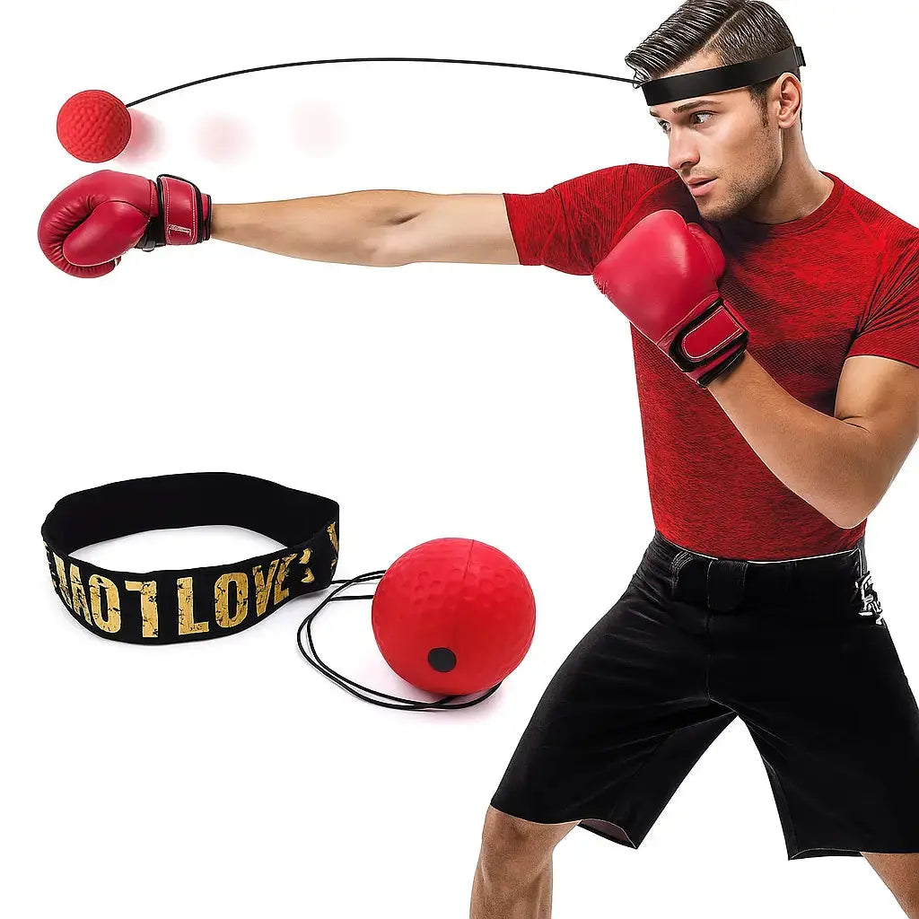Maliben | Box Reflex Ball With Headband – Reaction & Coordination Training For Home