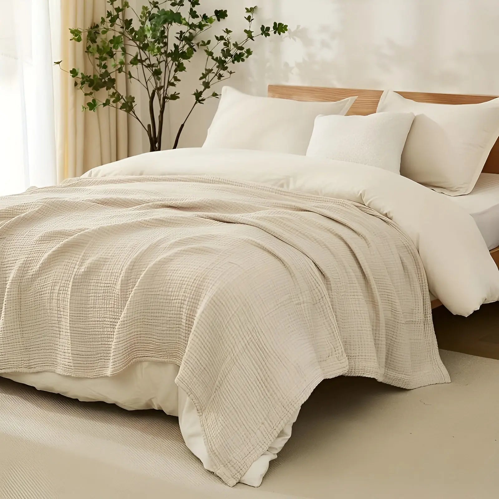 Maliben | Breezecotton Luxury Cotton Blanket For Every Season