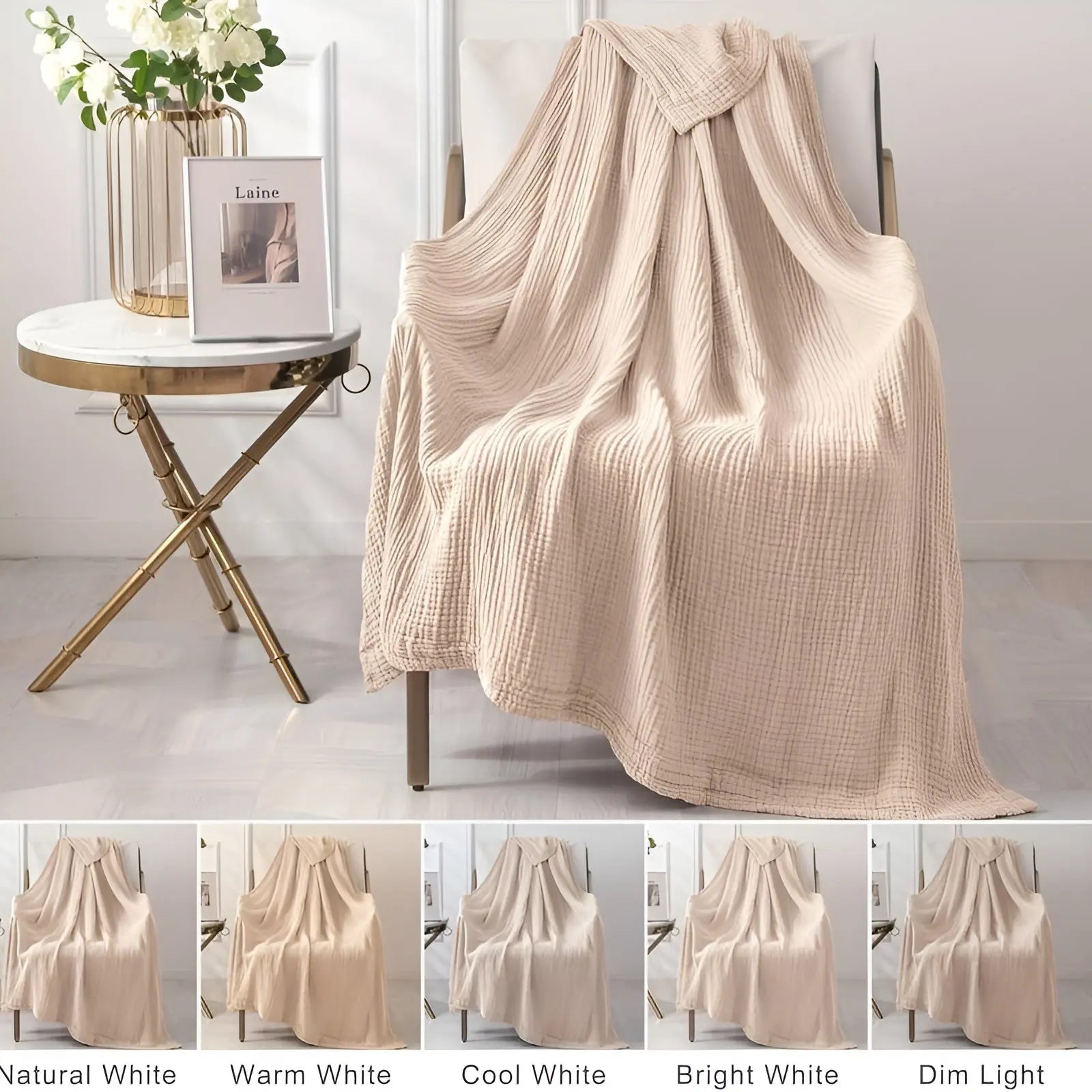 Maliben | Breezecotton Luxury Cotton Blanket For Every Season