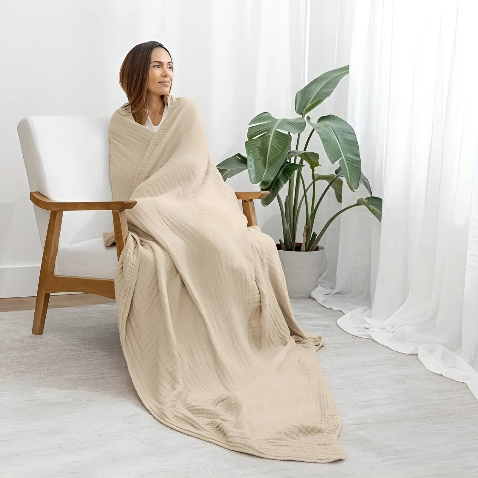 Maliben | Breezecotton Luxury Cotton Blanket For Every Season