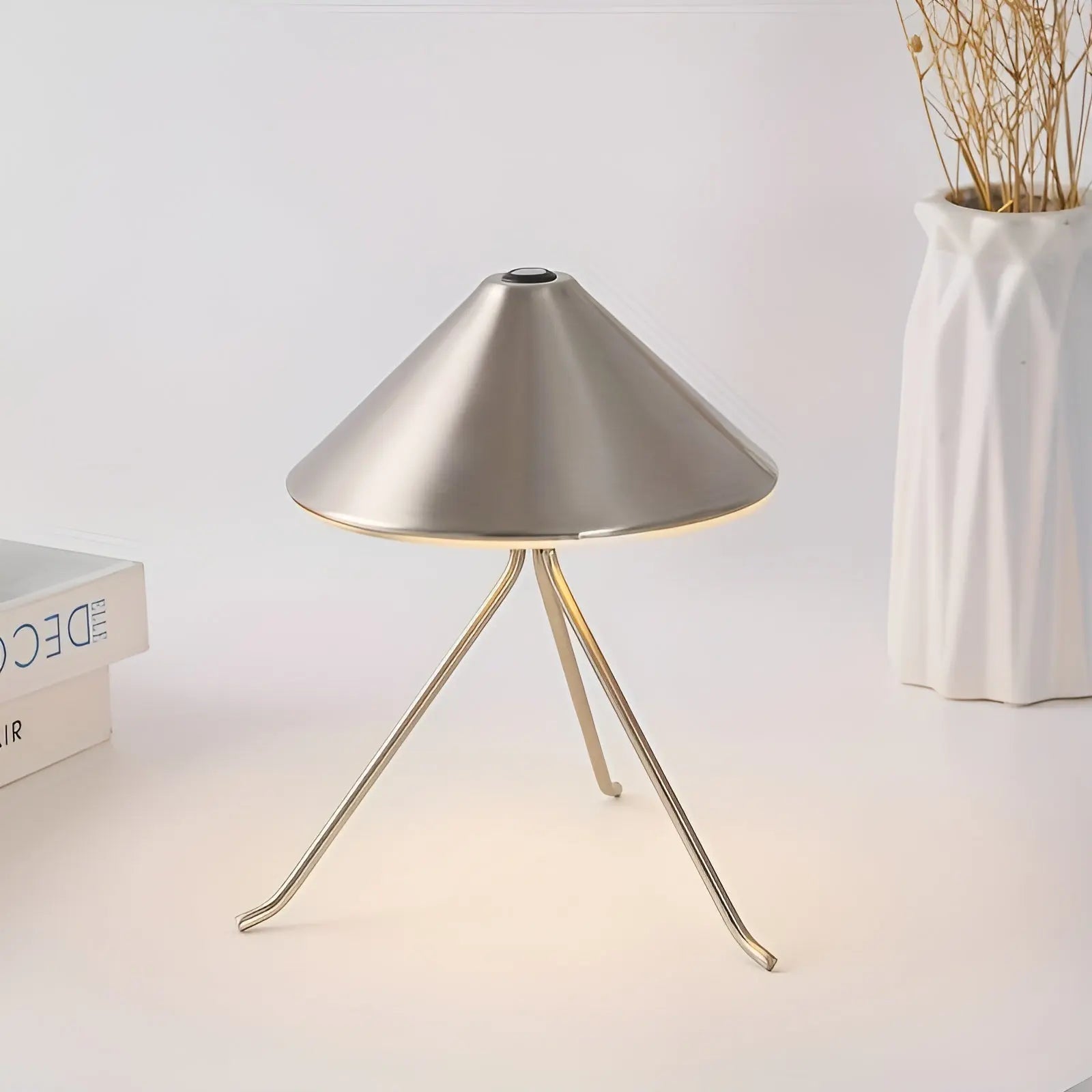Maliben | Eleganza Luxe Table Lamp – Usb Rechargeable Led LightIng With Chic Design in Black, Gold And Silver