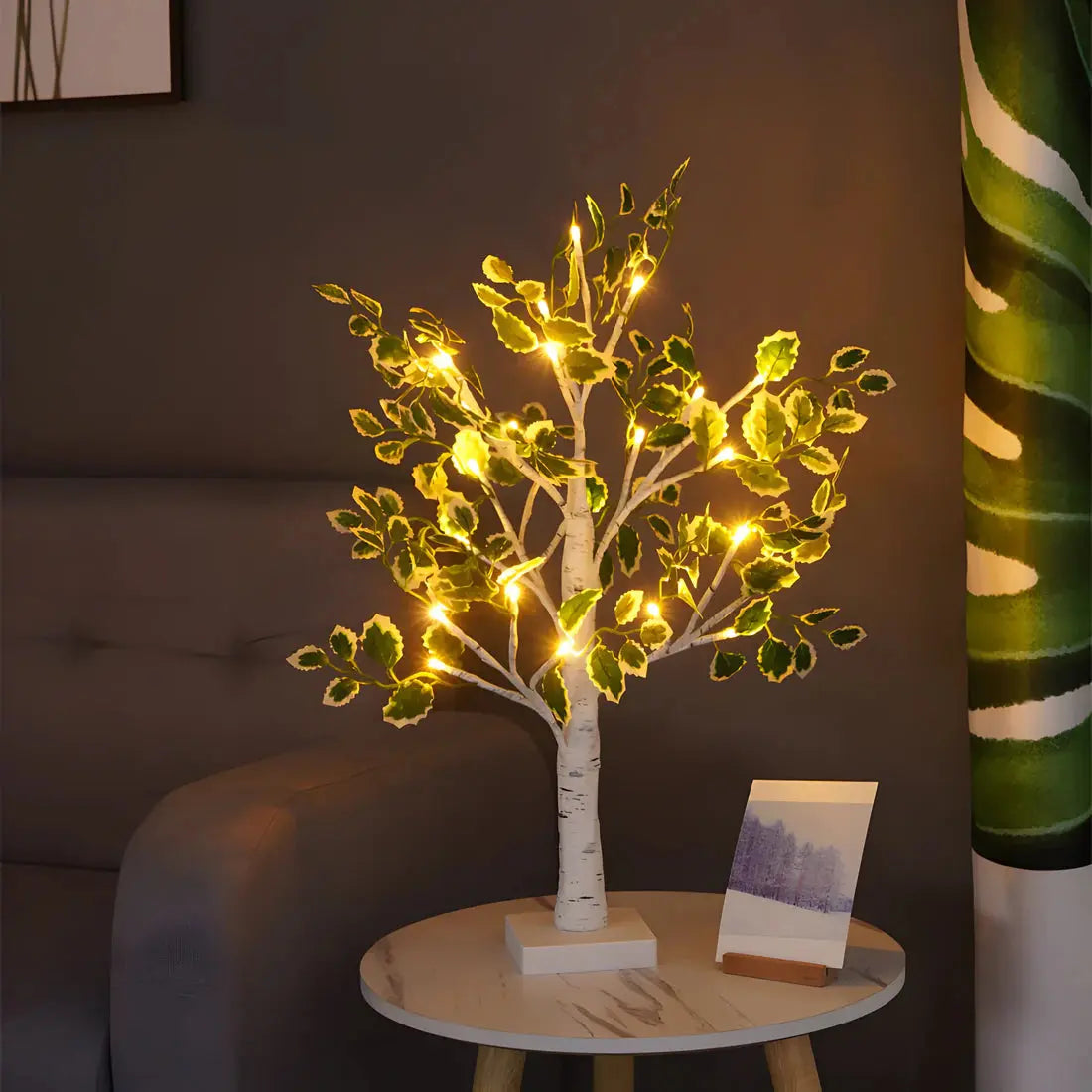 Maliben | Magical Brighttree Table Lamp – Elegant Tree Design With Warm Led Lighting