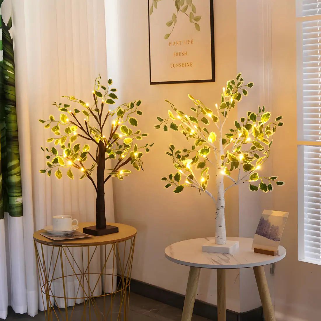 Maliben | Magical Brighttree Table Lamp – Elegant Tree Design With Warm Led Lighting