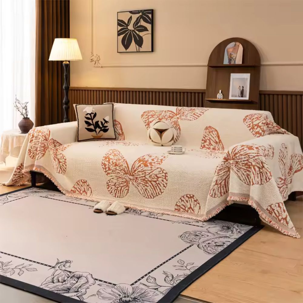 Maliben | Butterfly Loom Sofa Cover