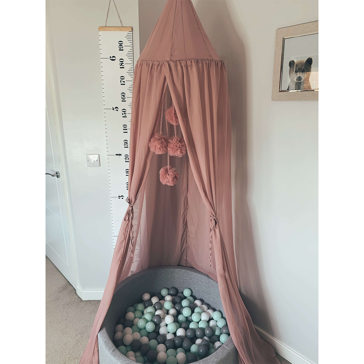 Maliben Children's room canopy in Nordic style