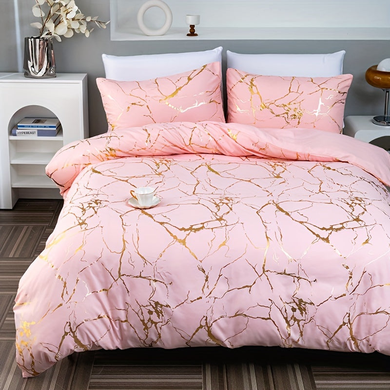 Maliben | Luxury Silk Soft Duvet Cover Set – Elegant & Comfortable