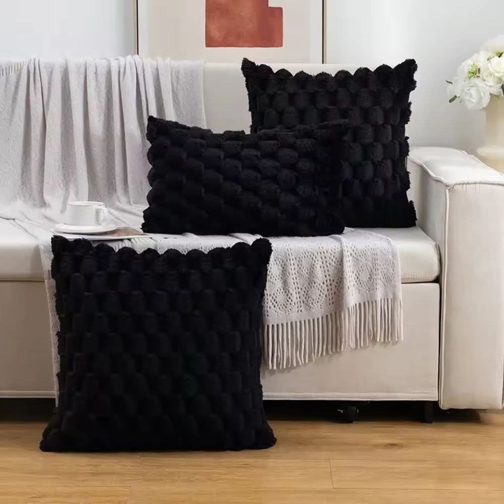Maliben | Cushion Cover Made Of Cotton Blend With Fluffy 3d Feel