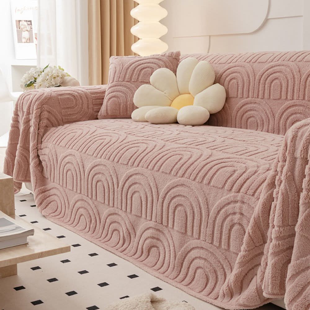 Maliben | Thick quilted sofa cover for secure fit