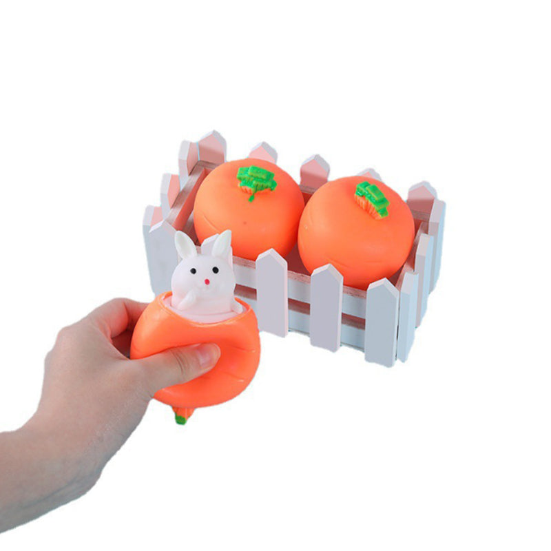 Maliben | Carrot Rabbit Squeeze Toy