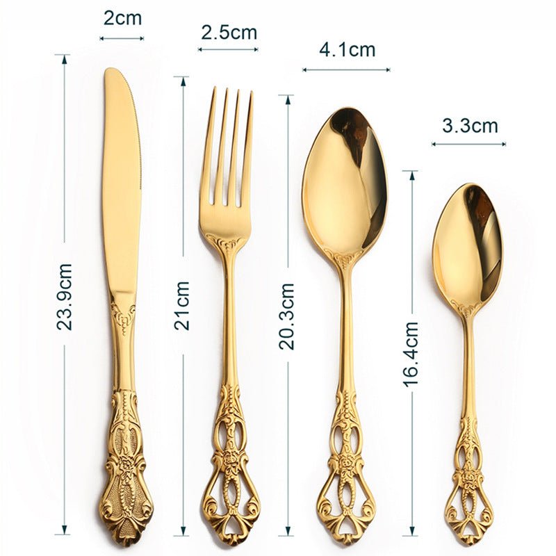 Maliben | Modern Stainless Steel Cutlery Set For Daily Use