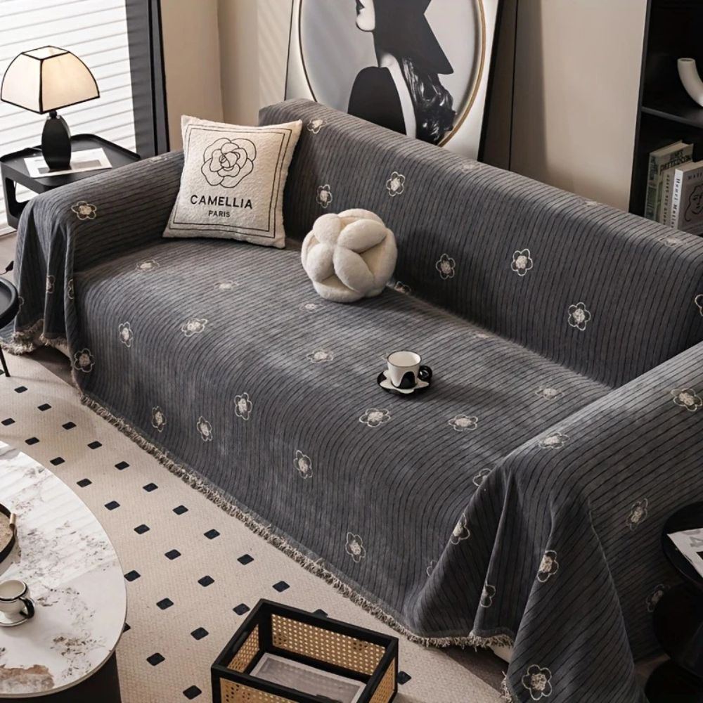 Maliben | Camellia Bloom Sofa Cover