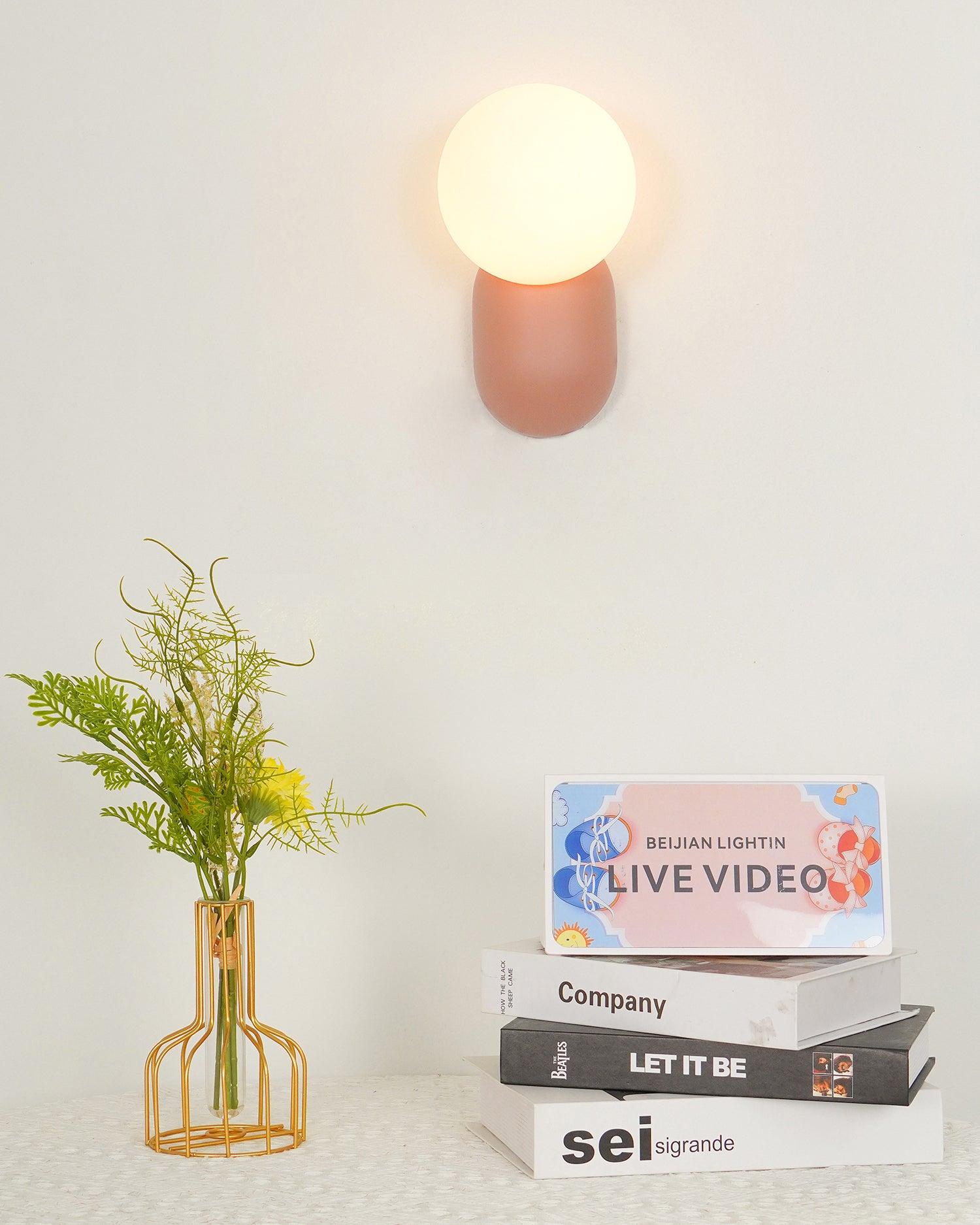 Maliben | Chicglow ResIn Wall Lamp – Elegance And Energy Efficiency in One