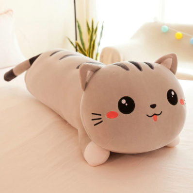 Maliben | Big Cat Cuddle Pillow | Cute Comfort - Soft And High-Quality Plush Kitten Toy