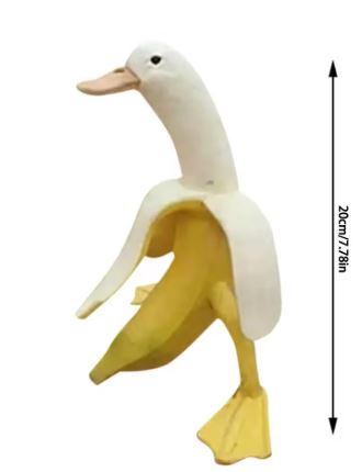 Maliben | Banana Duck Ornament