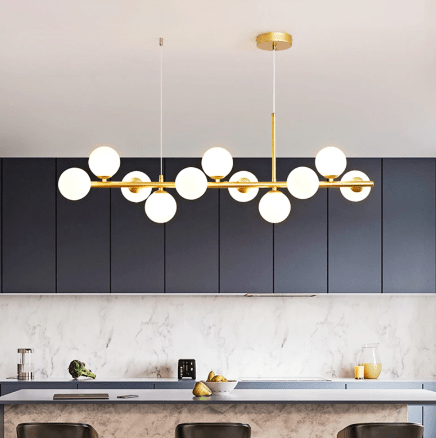 Maliben | Modern Elegance - Long Chandeliers - Ambient Lighting - Sophisticated Design