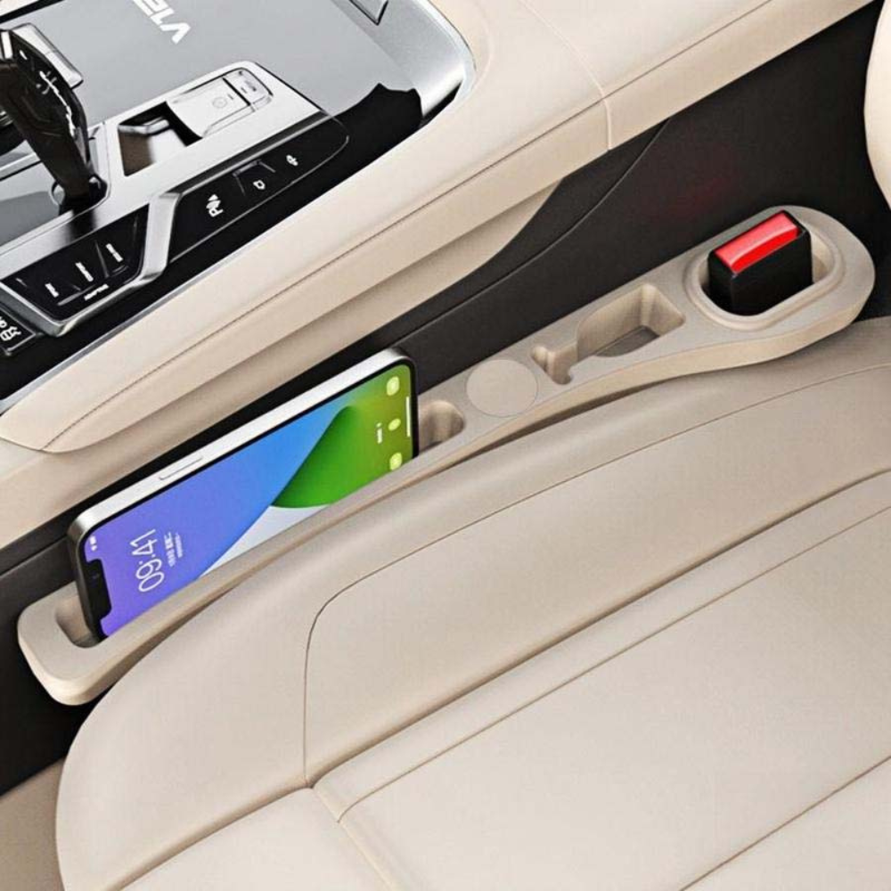 Maliben | Car Seat Filling Faux Leather Gap Filler Organizer Pair