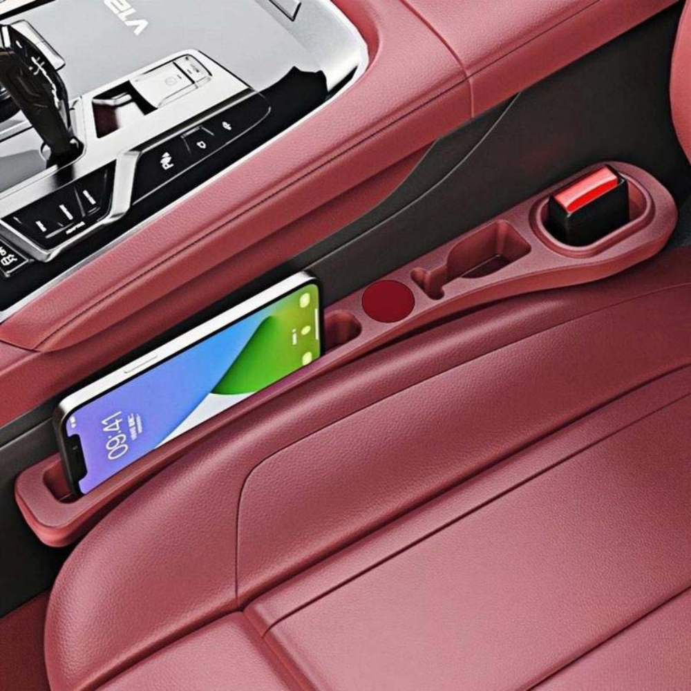 Maliben | Car Seat Filling Faux Leather Gap Filler Organizer Pair