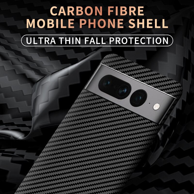 Maliben | Carbon Fiber Phone Case For Google Pixel 7 8
