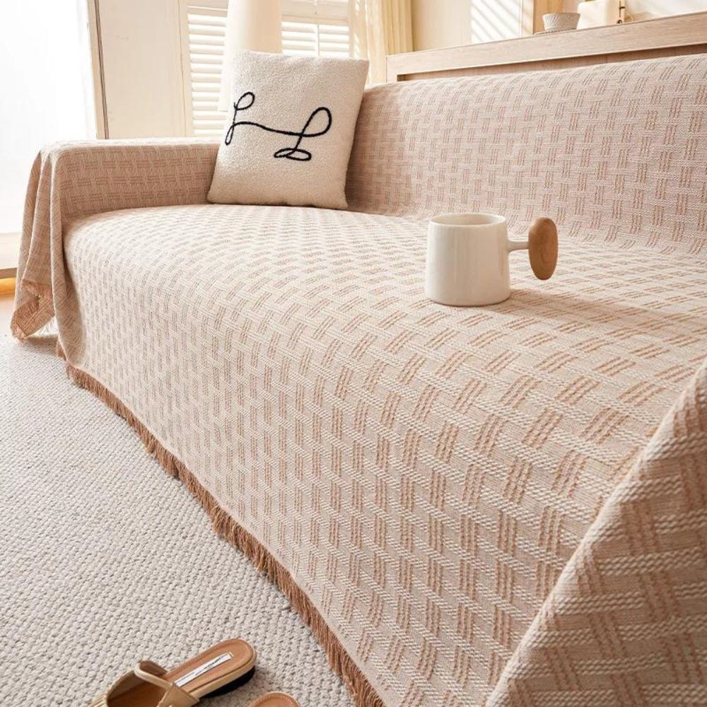 Maliben | Casa Serene Geometric Sofa Cover