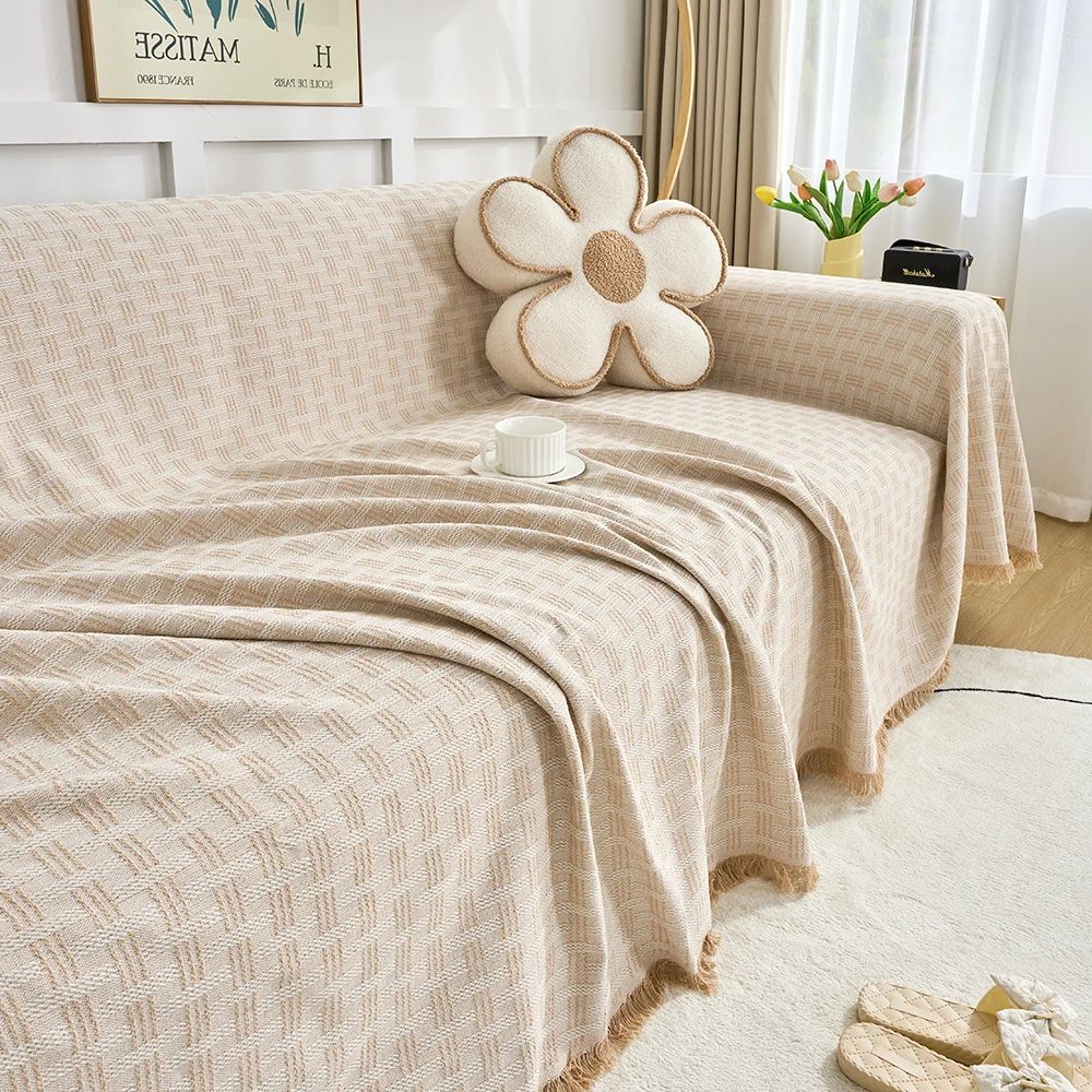 Maliben | Casa Serene Geometric Sofa Cover