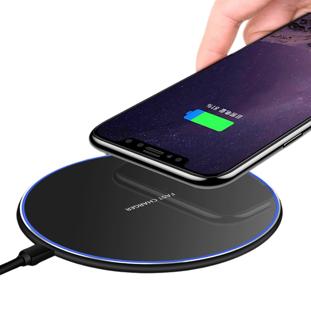Maliben | 30w Fast Wireless Charging Pad | Premium Usb C Charging Cable Magsafe Charger For Apple Iphone, Samsung & Android - Fast Wireless Charging Pad