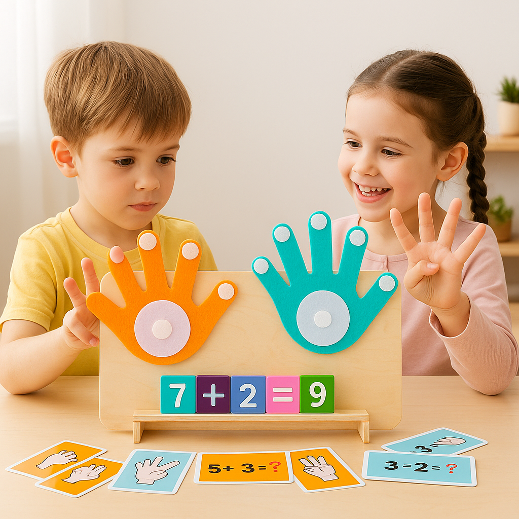 Maliben | Counting Fingers Math Game For Kids - Learning To Calculate Made Easy