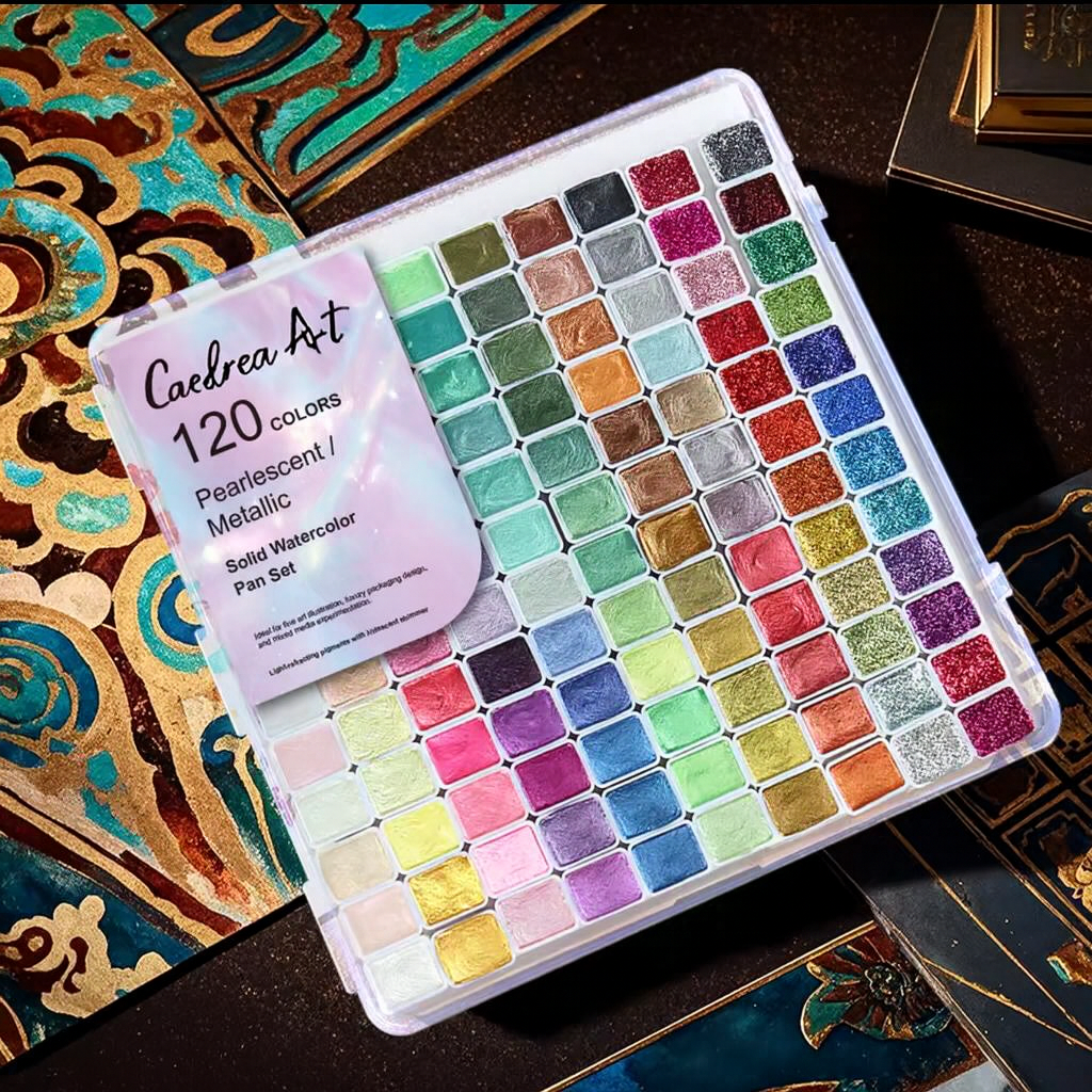 Maliben VibrantaX Art Pigment Set — Vivid Colors for Painting