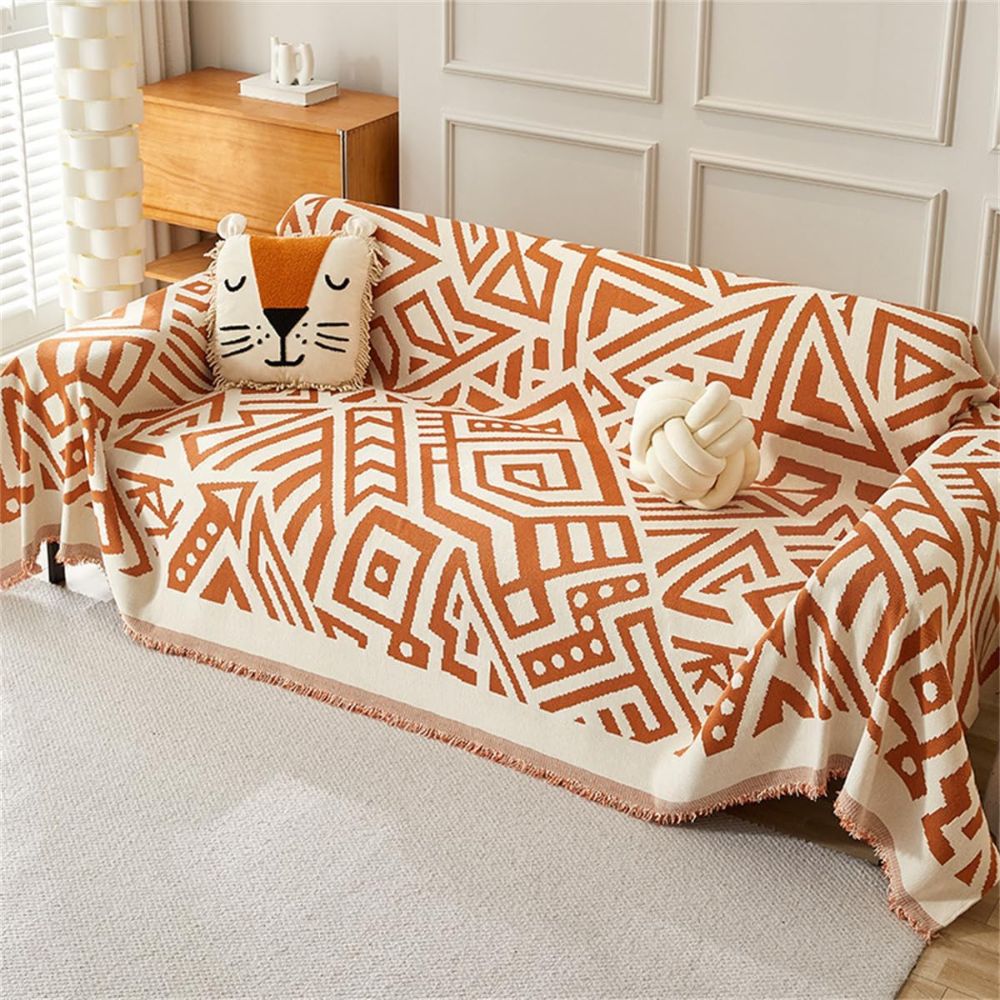 Maliben | Clean Lines Triangle Sofa Cover