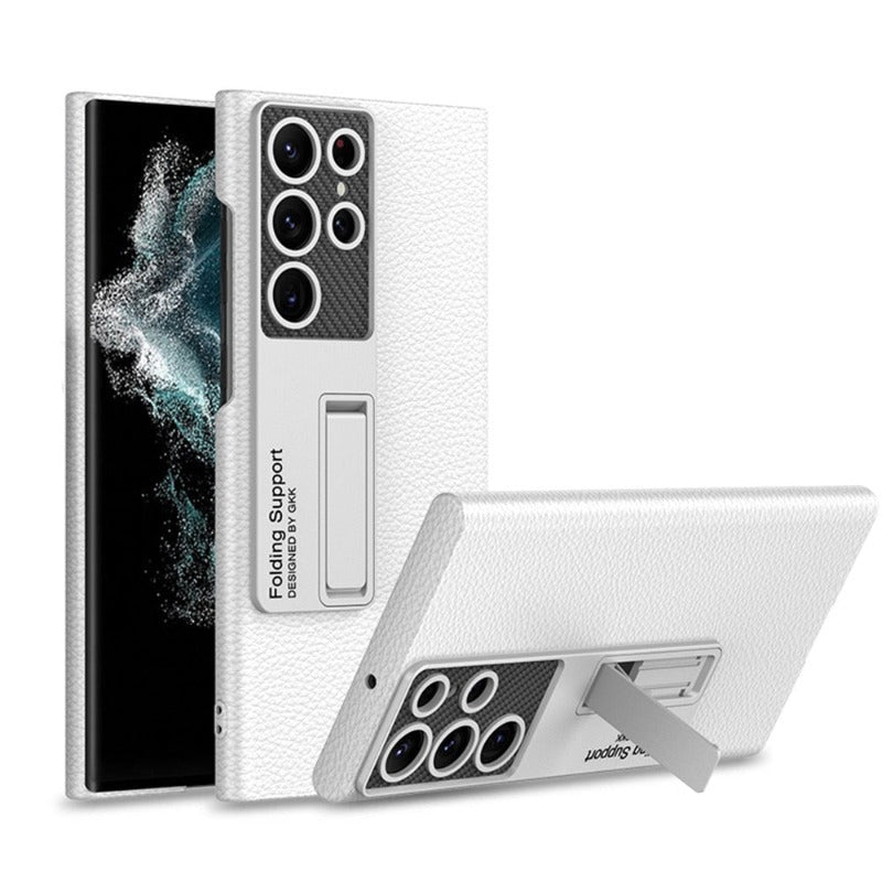 Maliben | Luxurious, Ultra-Thin Leather Phone Case, Shockproof, For Samsung Galaxy 23