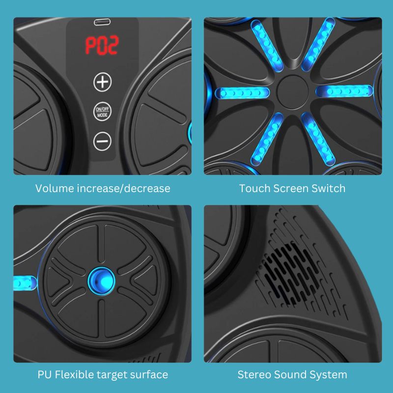 Maliben | Smart Music Boxing Machine For Adult And Kids