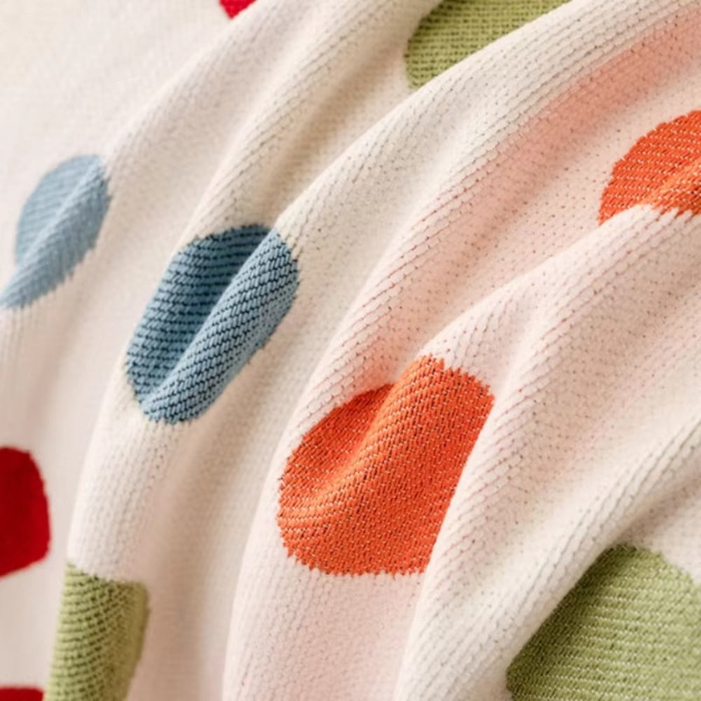 Maliben | Colorful Polka Dot Sofa Cover