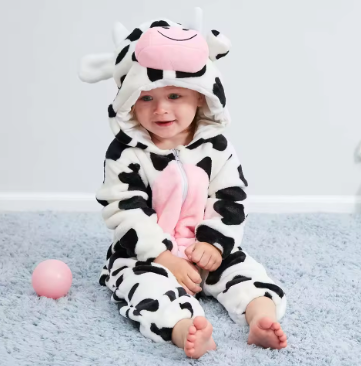 Maliben | Cozycub Flannel Onesie | 2-36 Months, Cuddly Soft And Breathable – Ultimate ComFort for Your Baby