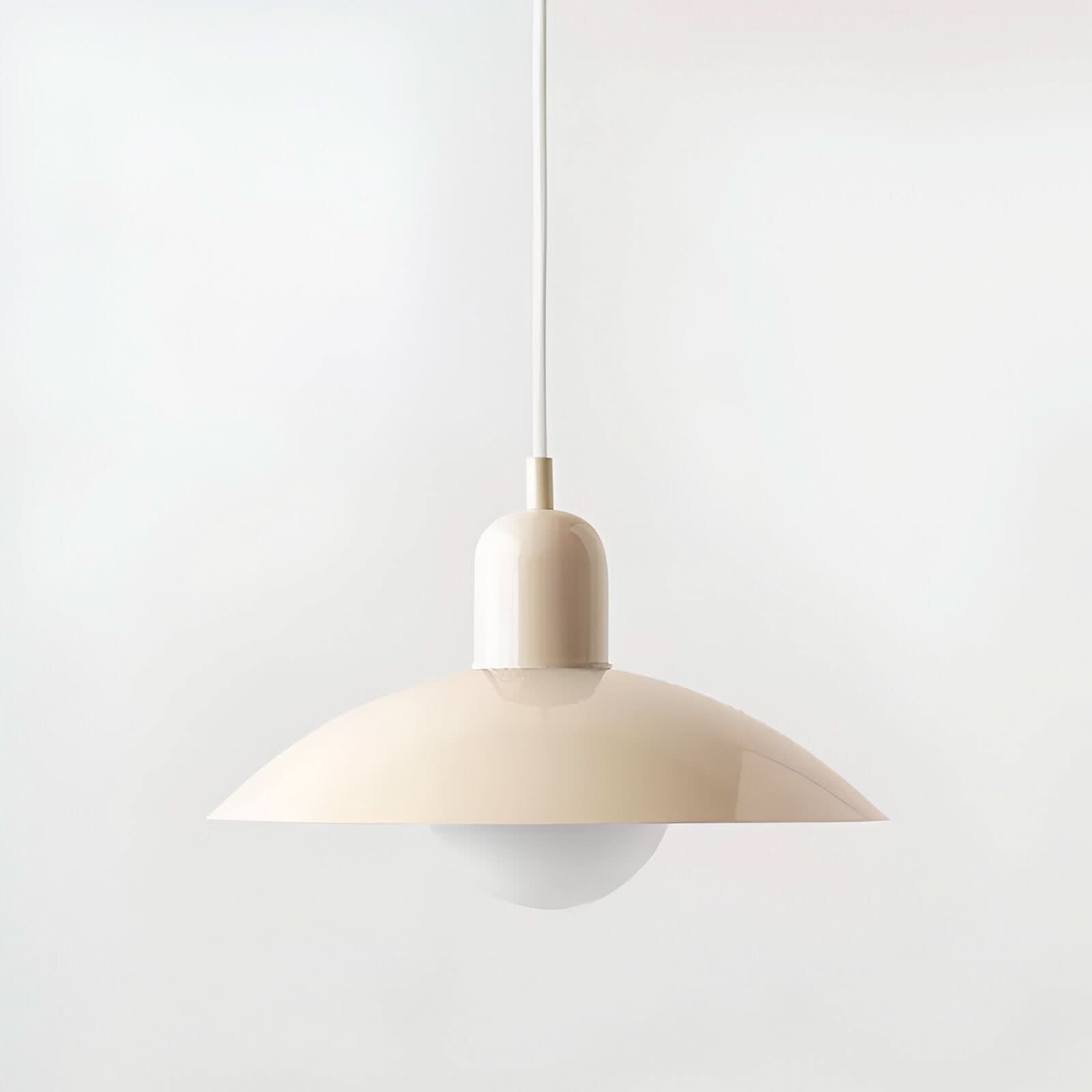 Maliben | Modern Macaron Bauhaus Pendant Light – Iron Shade